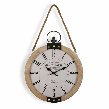 Horloge Murale Grand Hotel Versa BL Bois MDF (40 x 6,5 x 47 cm)