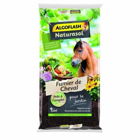 Abono orgánico Algoflash Horse manure (15 kg)