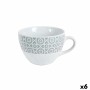 Taza Santa Clara Fez Jumbo 460 ml Verde (6 Unidades)