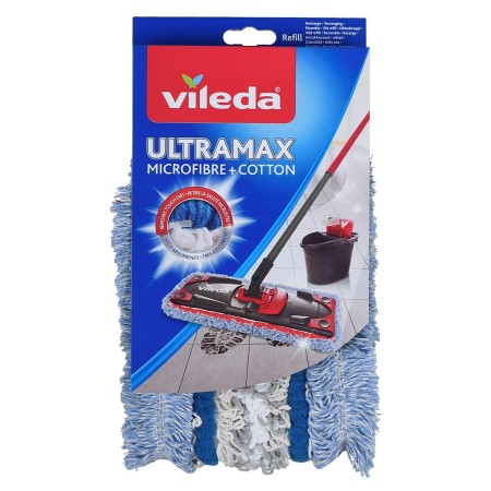 Rechange Pour Serpillière de Nettoyage Vileda 141626 Polyamide Polyester Coton