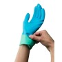 Gants de travail Vileda Confort Extra Bleu Vert Métal