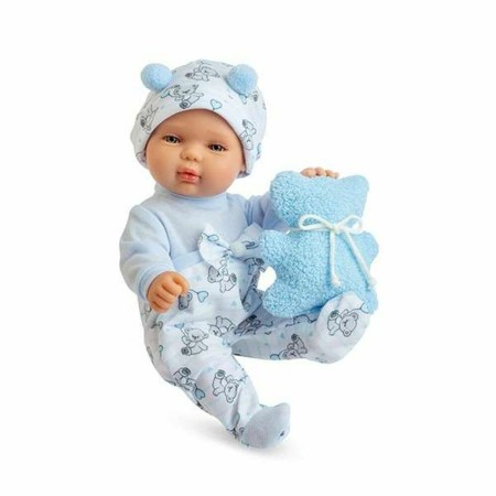 Bébé poupée Berjuan Baby Smile 498-21 Bleu