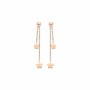 Boucles d´oreilles Femme Mr. Wonderful WJ10202 Acier inoxydable 4 cm