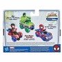 Playset Spidey Hulk Figura Camión Plástico