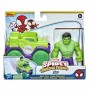 Playset Spidey Hulk Figura Camión Plástico