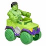 Playset Spidey Hulk Figurine Camion Plastique