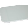 Ensemble de Table, Banc et 2 Chaises Home ESPRIT Aluminium Verre rotin synthétique 126 x 63 x 67 cm