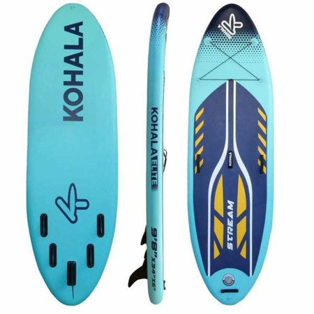 Paddle Surf Board Kohala Stream River Bleu 15 PSI (295 x 85 x 15 cm)