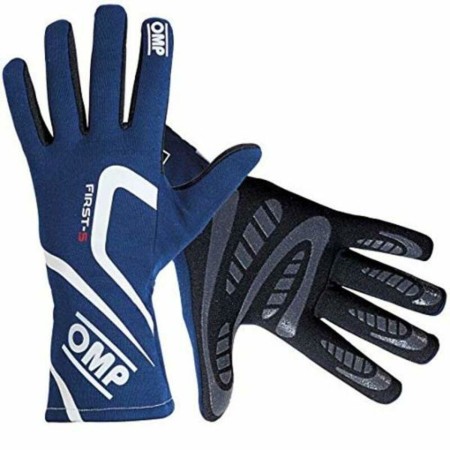 Guantes de Hombre para Conducir OMP OMPIB/761A/BV/XS Azul XS