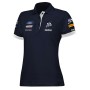 Polo de Manga Corta Sparco S013007MSBM1S Azul marino Mujer S