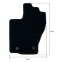 Alfombrilla para Coche OCC Motorsport OCCDC0005LOG