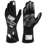 Gants de conduite pour hommes OMP SPORT Noir/Blanc L