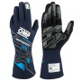 Gants de conduite pour hommes OMP SPORT Blue marine L