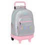 Cartable à roulettes Benetton Silver Rembourré Argenté 33 X 45 X 22 cm