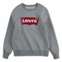Sudadera sin Capucha Niño Levi's Batwing Crewneck Gris oscuro