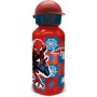 Botella Spider-Man Arachnid Grid 370 ml Infantil Aluminio