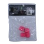 Juego de Tapones OCC Motorsport OCCLEV003 4 Unidades Fluorescente Rosa