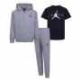 Conjunto Deportivo para Niños Jordan Essentials Box Negro Gris