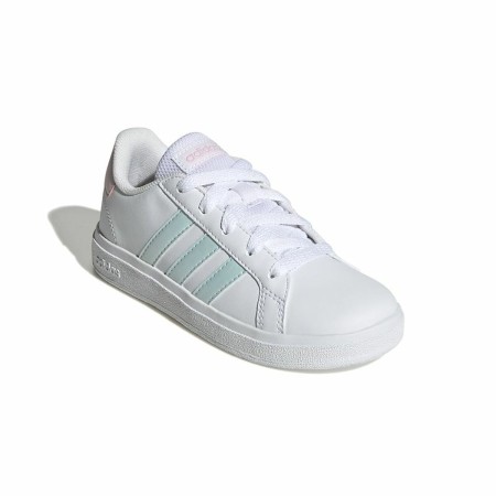 Zapatillas Casual Niño Adidas Grand Court 2.0 K Blanco