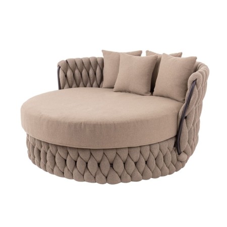 Cama para Jardín Rebecca Marrón claro 136 x 129 x 70 cm