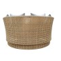 Cama para Jardín Niva Marrón 133 x 126 x 70 cm