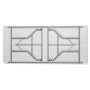 Table Piable Blanc HDPE 183 x 75 x 74 cm