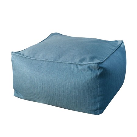 Pouf Gissele Bleu 70 x 70 x 36 cm