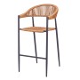 Taburete Neska Grafito 56 x 59,5 x 112 cm