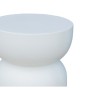 Tabouret Bacoli Blanc Ciment 33 x 33 x 46 cm