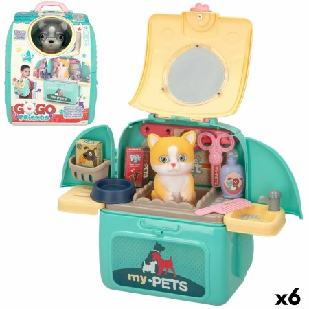 Mochila para Mascotas Colorbaby GoGo Friends Juguete 39,5 x 43 x 17 cm (6 Unidades)