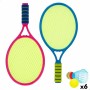 Juego de Raquetas Colorbaby 20,5 x 43 x 1,5 cm (6 Unidades)