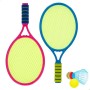 Juego de Raquetas Colorbaby 20,5 x 43 x 1,5 cm (6 Unidades)
