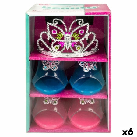 Accesorios de Princesa Colorbaby 3 Piezas 12 x 7,5 x 13 cm (6 Unidades)