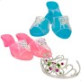 Accesorios de Princesa Colorbaby 3 Piezas 12 x 7,5 x 13 cm (6 Unidades)