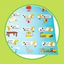 Juego Educativo Lisciani Carotina Baby Happy English Electrónico Puzzle 4,5 x 14,5 x 3 cm (6 Unidades)