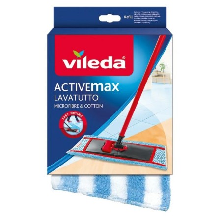 Recambio para Mopas Vileda ViledaActive Max Microfibra Algodón (1 unidad)