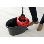 Mop with Bucket Vileda Ultramat Turbo XL Noir Rouge Microfibre