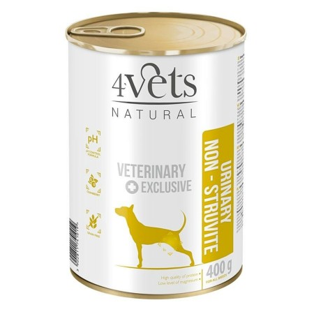 Comida húmeda 4VETS Natural Urinary No Struvit Pavo 400 g