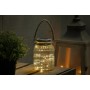 Lanterne à LED Activejet AJE-BERGENIA Jardin Jaune Argent verre Plastique