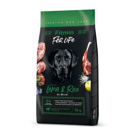 Nourriture Fitmin for Life Lamb with rice Adulte Agneau Riz 12 kg