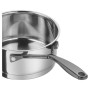 Casserole avec Couvercle Zwilling 71160-005-0 Noir Argenté 5 Pièces Ø 24 cm Ø 20 cm Ø 16 cm 1,5 L 2 L 3 L 6 L 3,5 L (5 Unit