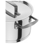 Casserole avec Couvercle Zwilling 71160-005-0 Noir Argenté 5 Pièces Ø 24 cm Ø 20 cm Ø 16 cm 1,5 L 2 L 3 L 6 L 3,5 L (5 Unit