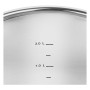 Casserole avec Couvercle Zwilling 71160-005-0 Noir Argenté 5 Pièces Ø 24 cm Ø 20 cm Ø 16 cm 1,5 L 2 L 3 L 6 L 3,5 L (5 Unit