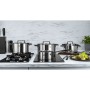 Casserole avec Couvercle Zwilling 71160-005-0 Noir Argenté 5 Pièces Ø 24 cm Ø 20 cm Ø 16 cm 1,5 L 2 L 3 L 6 L 3,5 L (5 Unit