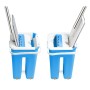 Mopa Fregona con Cubo Esperanza EHS004 Azul Blanco Microfibra