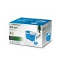 Mopa Fregona con Cubo Esperanza EHS005 Azul Blanco Microfibra