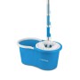 Mopa Fregona con Cubo Esperanza EHS005 Azul Blanco Microfibra