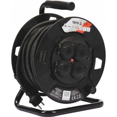 Cable alargador Yato YT-81053 Negro Verde 30 m