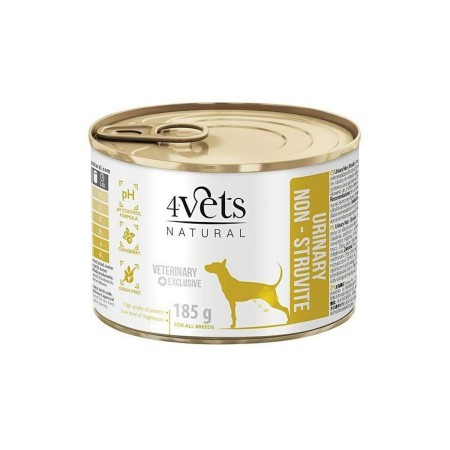 Alimentation humide 4VETS Natural Urinary No Struvit Dinde 185 g