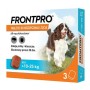 Comprimés FRONTPRO 612473 15 g 3 x 68 mg Convient aux chiens jusqu'à 10-25 kg